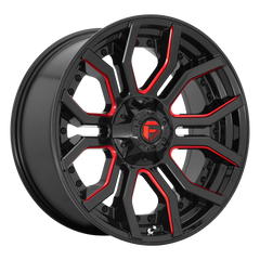 RAGE 20x9 6x135.00/6x139.70 GLOSS BLACK RED TINTED CLEAR (1 mm) - Tires and Engine Performance